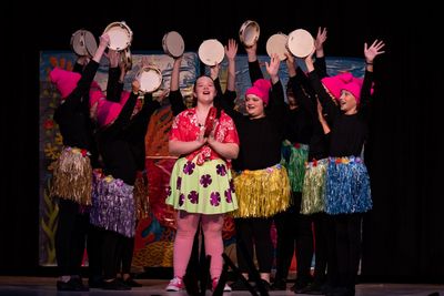 The Cast of THE SPONGEBOB MUSICAL Photo