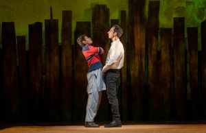 Eric Sirakian and Amir Arison @ BroadwayWorld Eric Sirakian and Amir Arison Photo