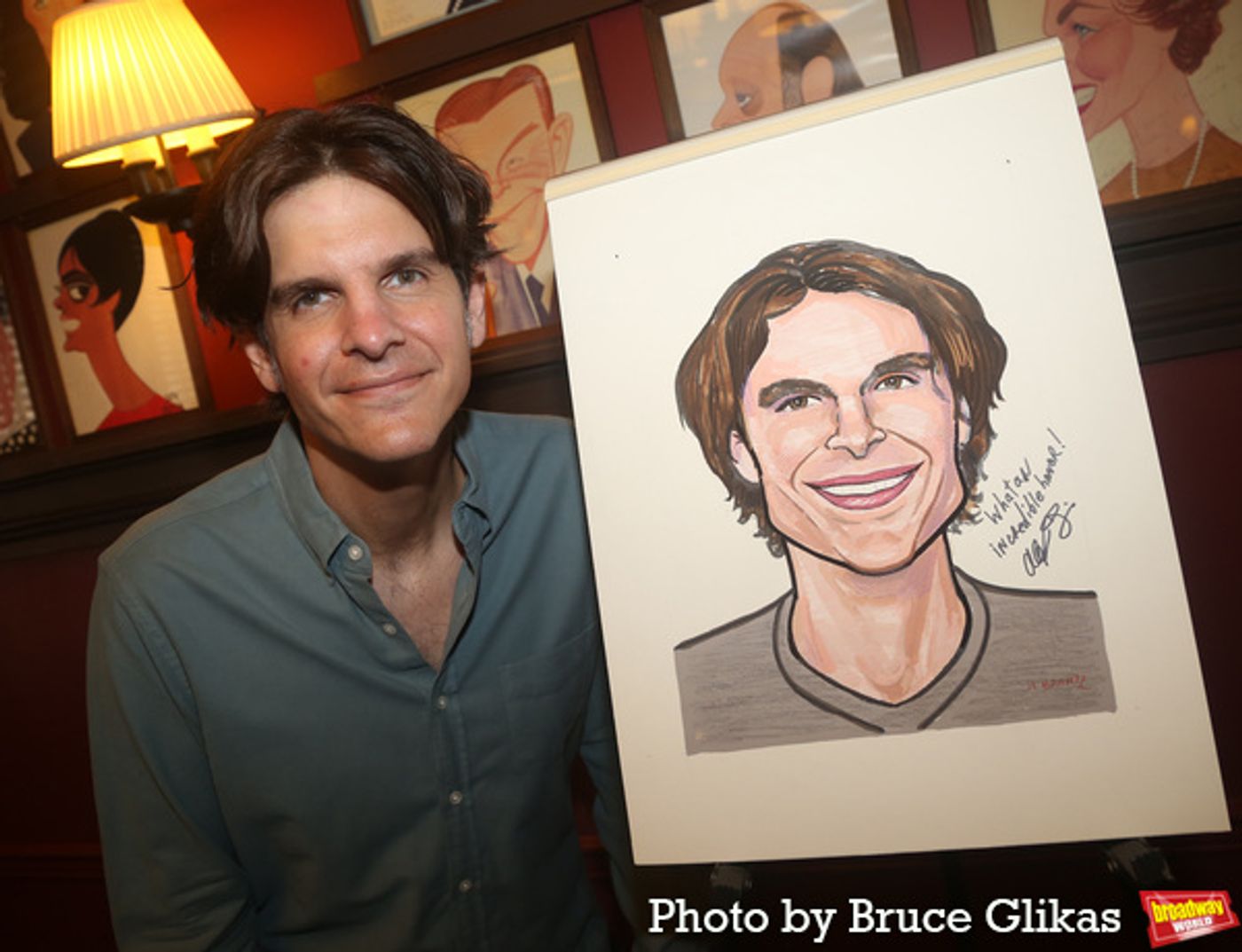 Photos: Director Alex Timbers Receives Portrait at Sardi's  Image