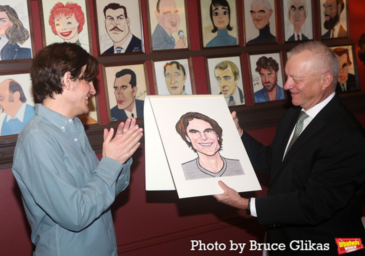 Photos: Director Alex Timbers Receives Portrait at Sardi's  Image