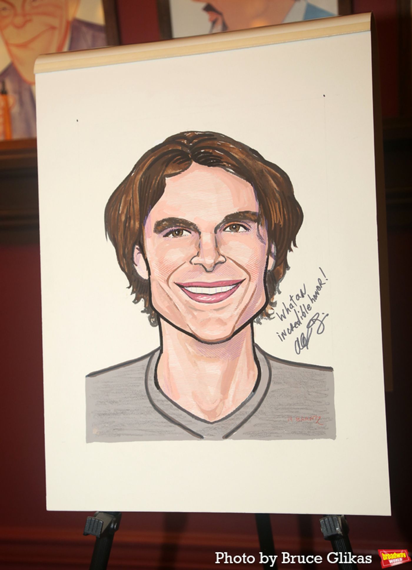 Photos: Director Alex Timbers Receives Portrait at Sardi's  Image