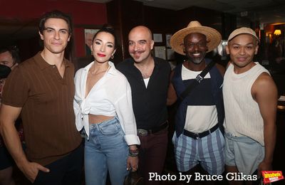 Derek Klena, Ashley Loren, Eric Anderson, Sahr Ngaujah and Jeigh Madjus  Photo