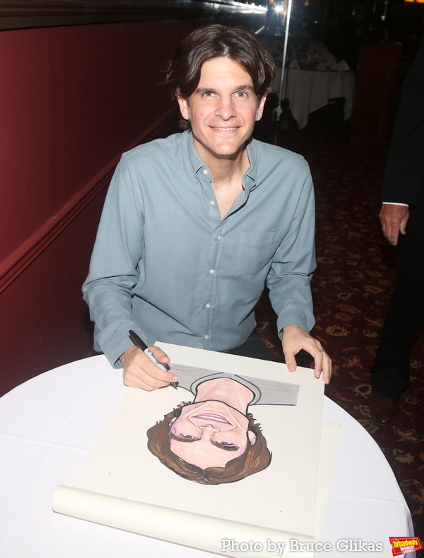 Photos: Director Alex Timbers Receives Portrait at Sardi's  Image