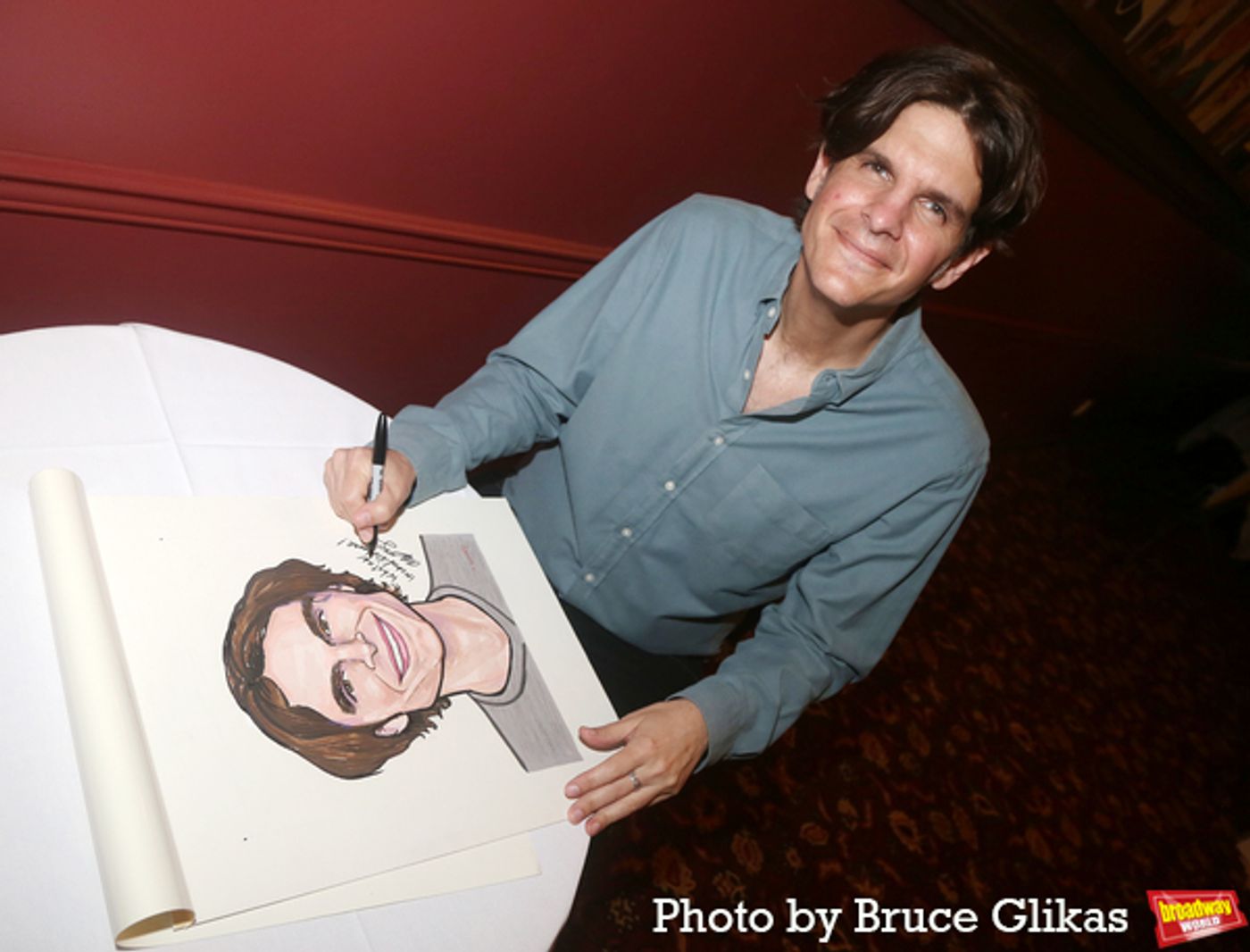 Photos: Director Alex Timbers Receives Portrait at Sardi's  Image