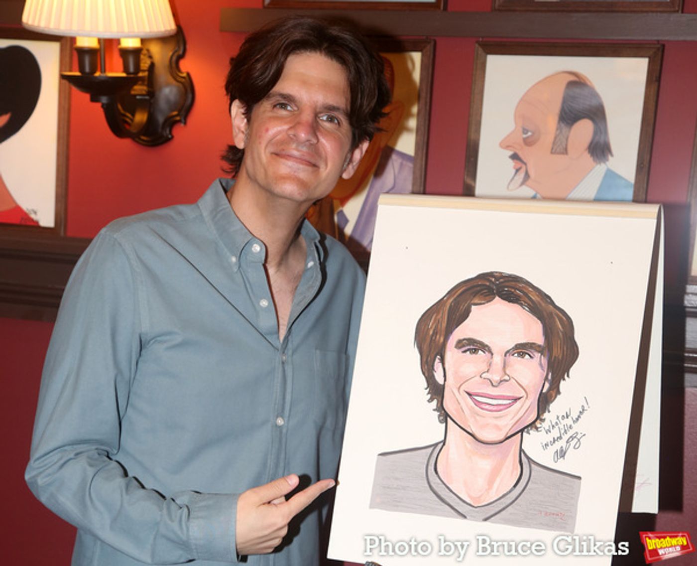 Photos: Director Alex Timbers Receives Portrait at Sardi's  Image