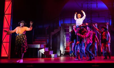 Lilliane Arie Urgent, Tray Wright, and Ensemble Photo
