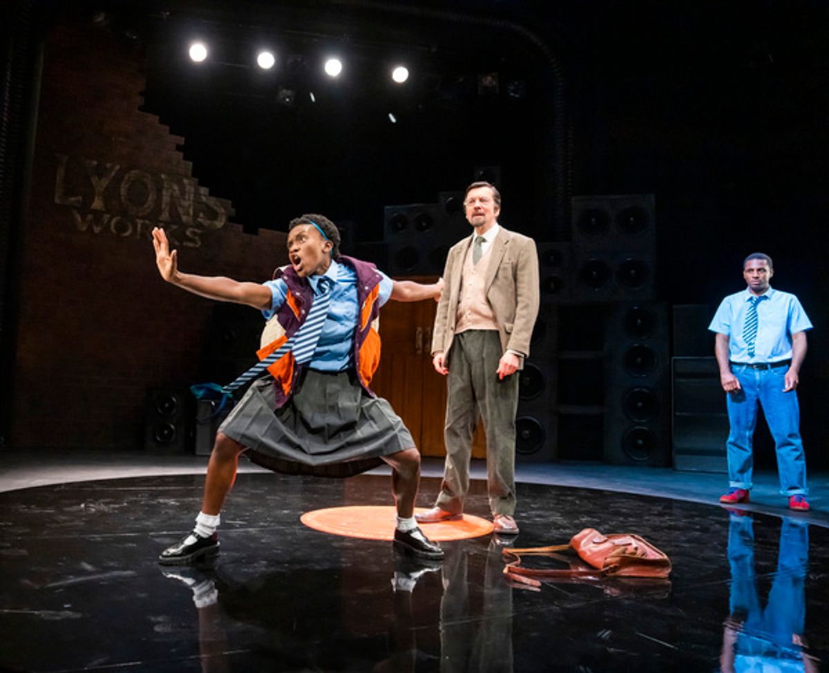 Brianna Douglas, James Clyde, Lee Phillips at 