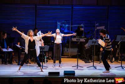 Elizabeth Parkinson, Lydia Ricks and Chris McCarrell Photo