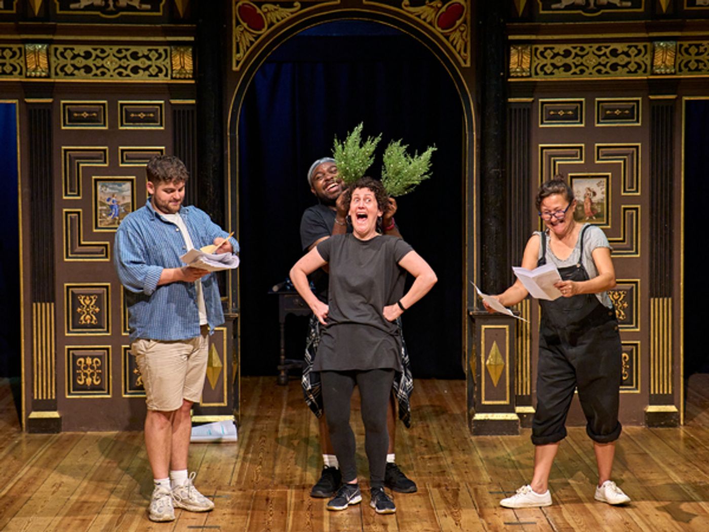 Photos: First Look at Rehearsal For MIDSUMMER MECHANICALS at Shakespeare's Globe  Image