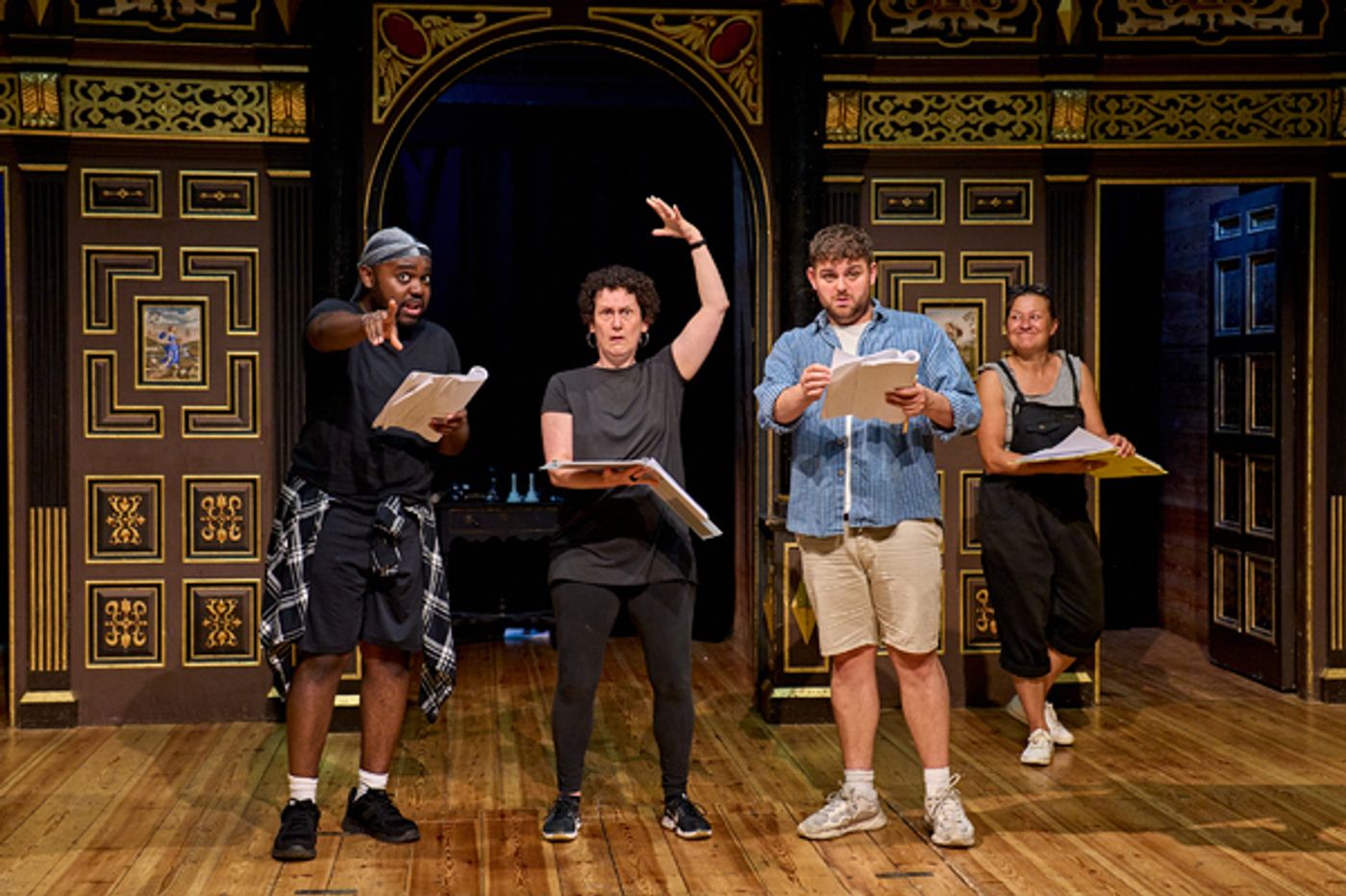 Photos: First Look at Rehearsal For MIDSUMMER MECHANICALS at Shakespeare's Globe  Image