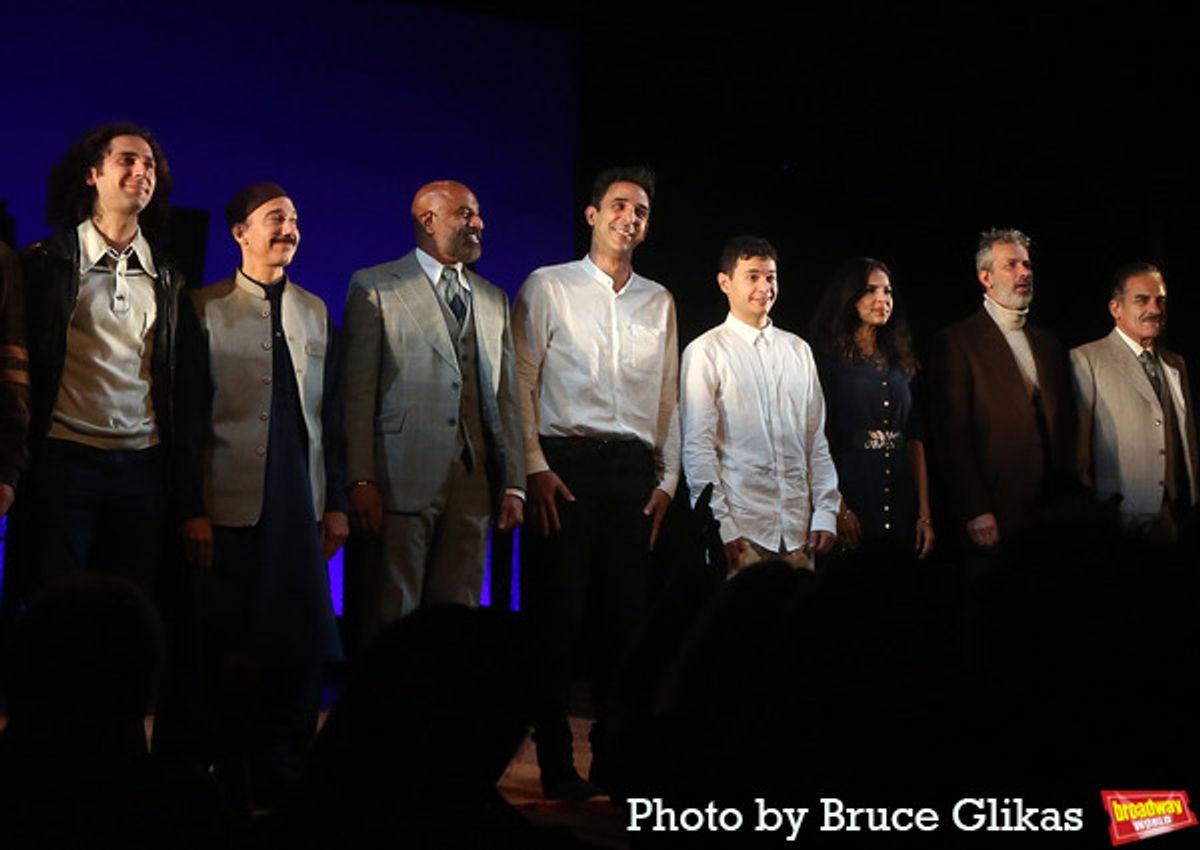 Amir Malaklou, Evan Zes, Faran Tahir, Amir Arison, Eric Sirakian, Azita Ghanizada, Dariush Kashani and Houshang Touzie at 