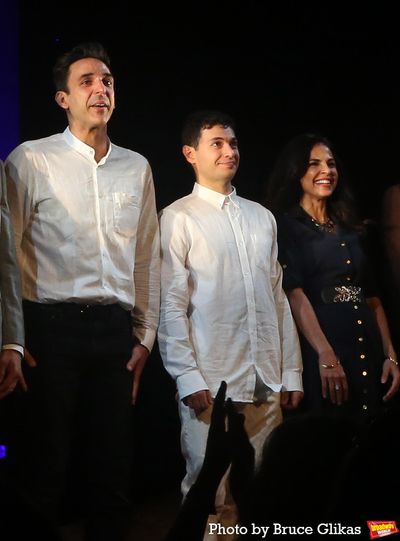 Amir Arison, Eric Sirakian and Azita Ghanizada Photo