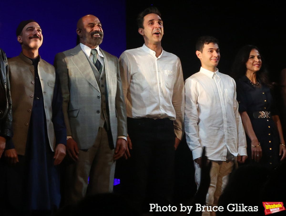 Evan Zes, Faran Tahir, Amir Arison, Eric Sirakian and Azita Ghanizada at 