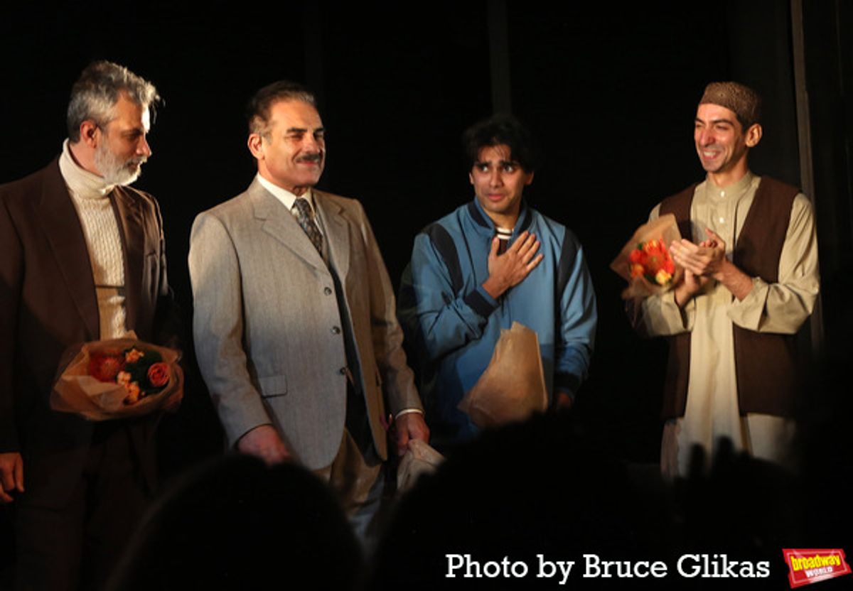 Dariush Kashani, Houshang Touzie, Danish Farooqui and Joe Joseph at 