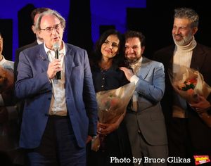 Director Giles Croft, Azita Ghanizada, Associate Director Damian Sandys and Dariush K Photo