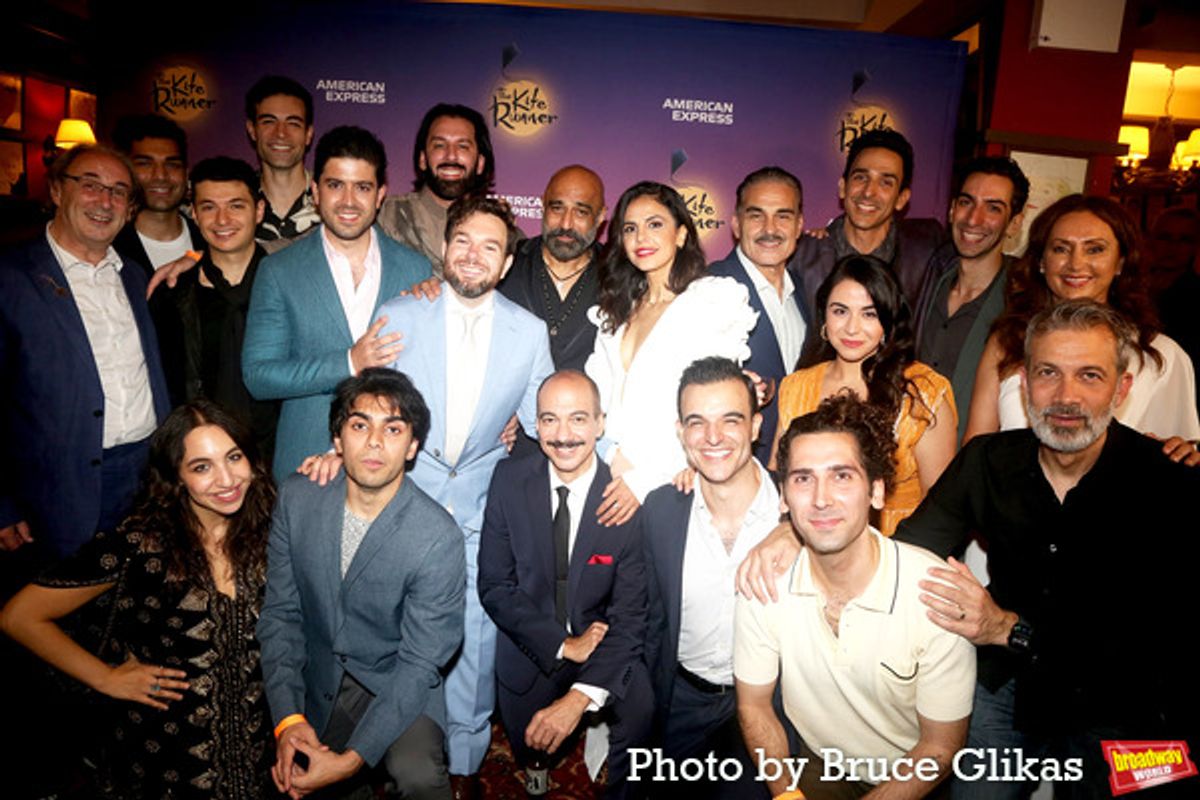 (L-R) Back Row: Director Giles Croft , Haris Pervaiz, Mazin Akar and Salar Nader

(L-R) Middle Row: Eric Sirakian , Beejan Land, Associate Director Damian Sandys, Faran Tahir, Azita Ghanizada, Houshang Touzie, Amir Arison, Joe Joseph and Cultural Consultant Humaira Ghilzai

(L-R) Front Row: Dea Julien. Danish Farooqui, Evan Zes, Alex Purcell, Christine Mirzayan, Amir Malaklou and Dariush Kashani at 