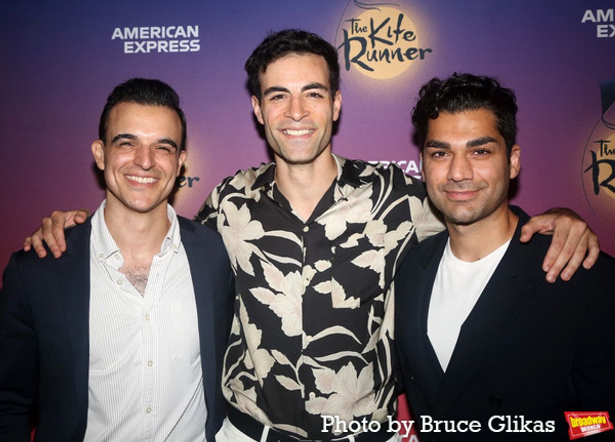 Alex Purcell, Mazin Akar and Haris Pervaiz at 