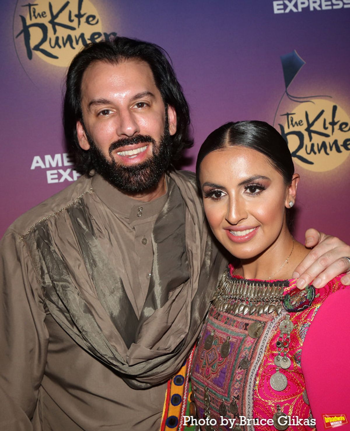 Salar Nader and his wife at 