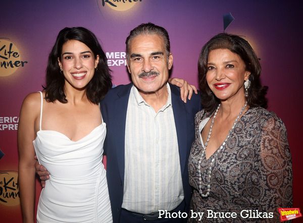 Tara Touzie, Houshang Touzie and Shohreh Aghdashloo Photo