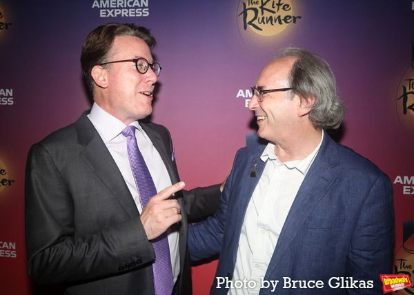 Playwright Matthew Spangler and Director Giles Croft Photo
