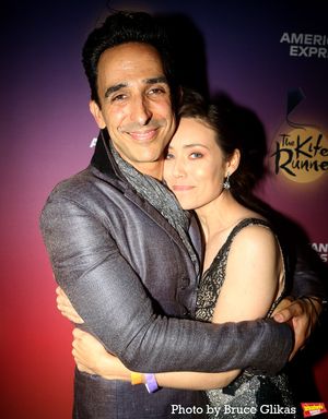 Amir Arison and Megan Boone @ BroadwayWorld Amir Arison and Megan Boone Photo