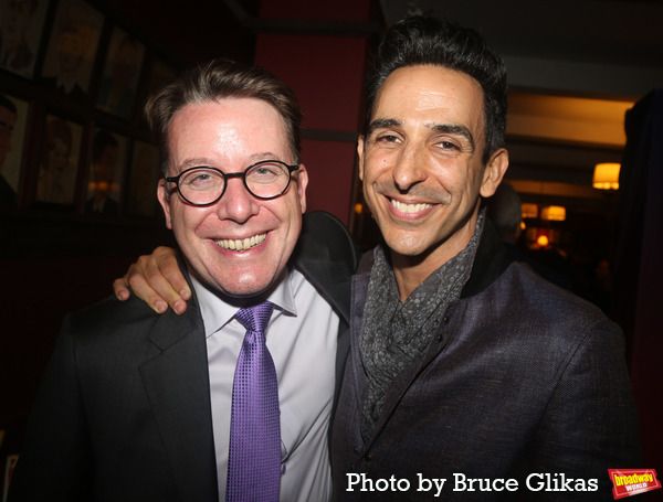 Playwright Matthew Spangler and Amir Arison Photo