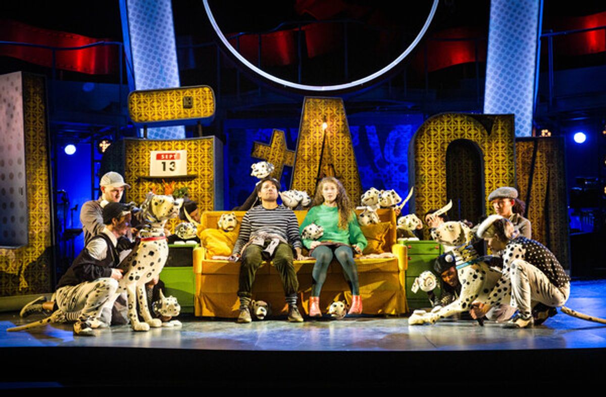 The cast at 