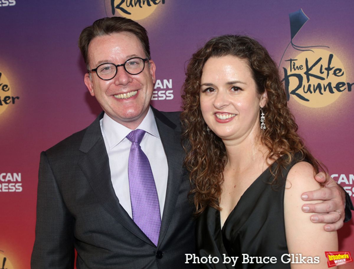 Playwright Matthew Spangler and Crystal Spangler at 