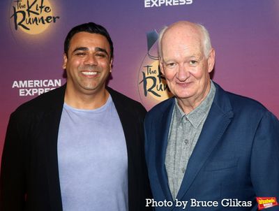 Asad Mecci and Colin Mochrie of "Hyprov: Improv Under Hypnosis" Photo
