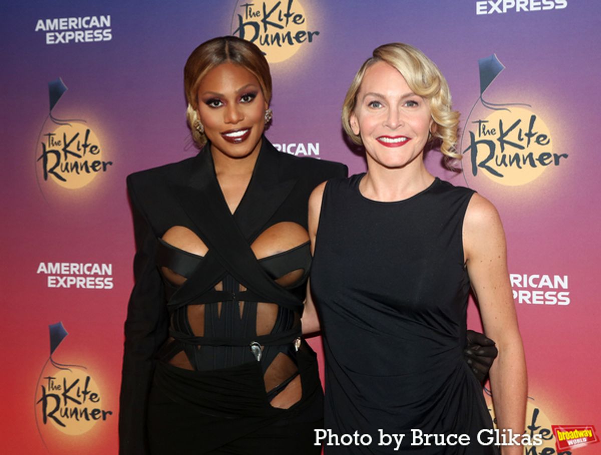 Laverne Cox and Joclyn DeFreece at 