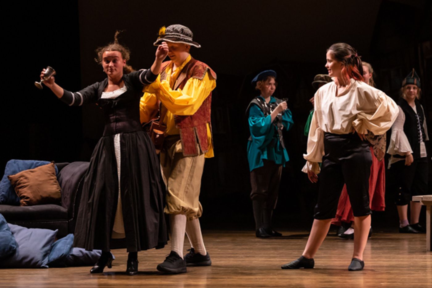 Photos: First look at New Albany High School Theatre's SOMETHING ROTTEN! Photos: First look at New Albany High School Theatre's SOMETHING ROTTEN! Image