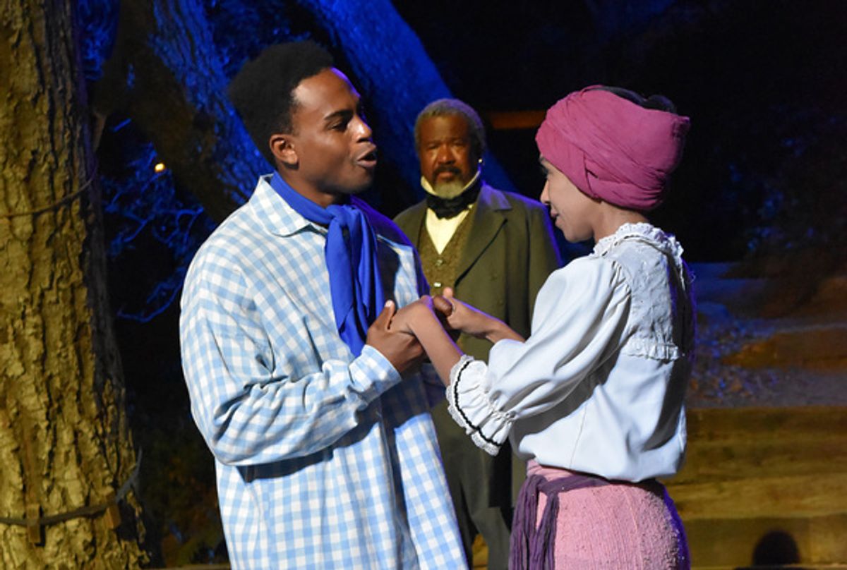 Terrence Wayne, Jr.; Gerald C. Rivers; Tiffany Coty at Photos: First Look At The World Premiere of TROUBLE THE WATER At Theatricum