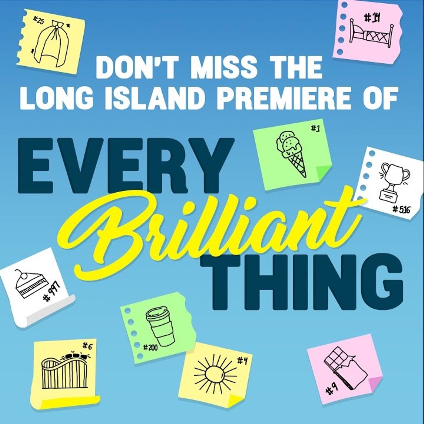 Review: Theatre Three's EVERY BRILLIANT THING is sheer brilliance!  Image