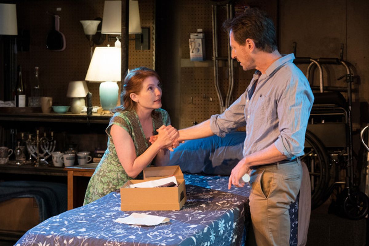 Samantha Klein and Leo Marks at 