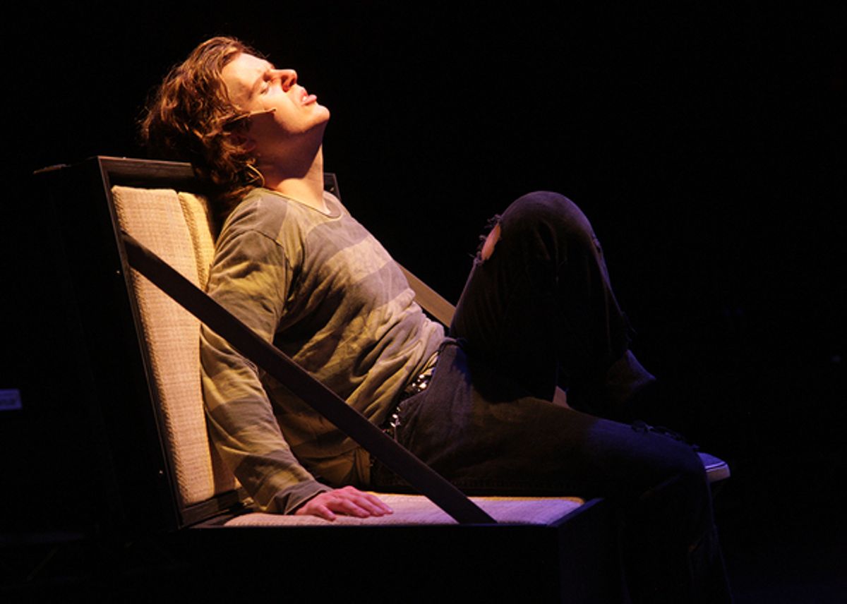 Christopher Diem in Chance Theater's production of 'Green Day's American Idiot.' Photo by Doug Catiller. at Photos: First Look At GREEN DAY'S AMERICAN IDIOT At The Chance Theater