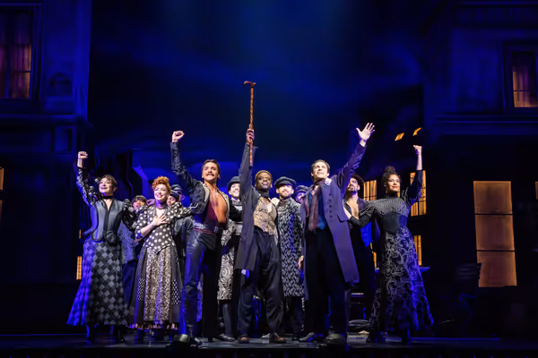 Caleb Marshall Villarreal as Santiago, Sahr Ngaujah as Toulouse-Lautrec, Derek Klena  Photo