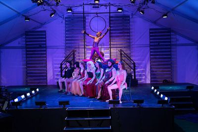 The cast of Pippin 
 Photo
