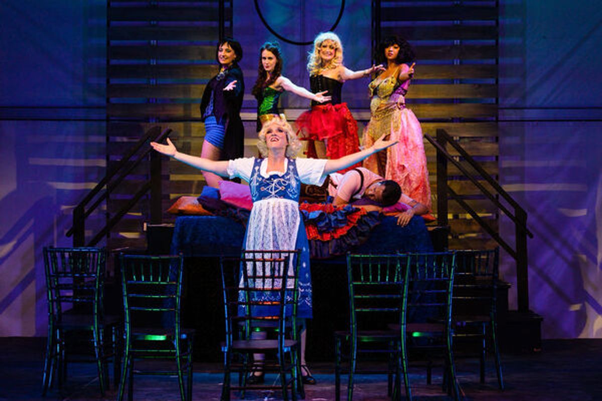 The cast of Pippin at Photos: First Look at PIPPIN at Madison Lyric Stage
