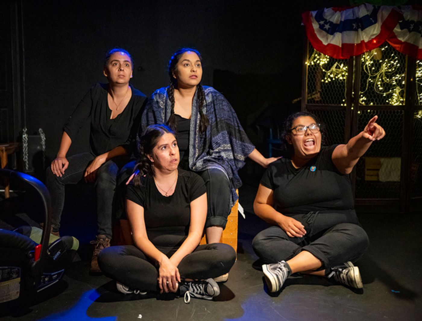 Photos: Get a First Look at The New Coordinates' AMERICAN SIDE EFECTOS at The Den Theatre  Image