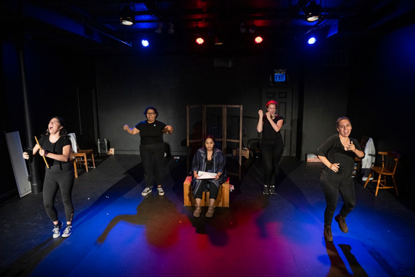 Photos: Get a First Look at The New Coordinates' AMERICAN SIDE EFECTOS at The Den Theatre  Image