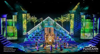 Cast of Joseph at Tuacahn Amphitheatre Photo