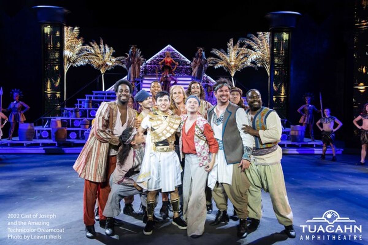 Cast of Joseph at Tuacahn Amphitheatre at Photos: David Archuleta in JOSEPH AND THE AMAZING TECHNICOLOR DREAMCOAT at Tuacahn Amphitheatre