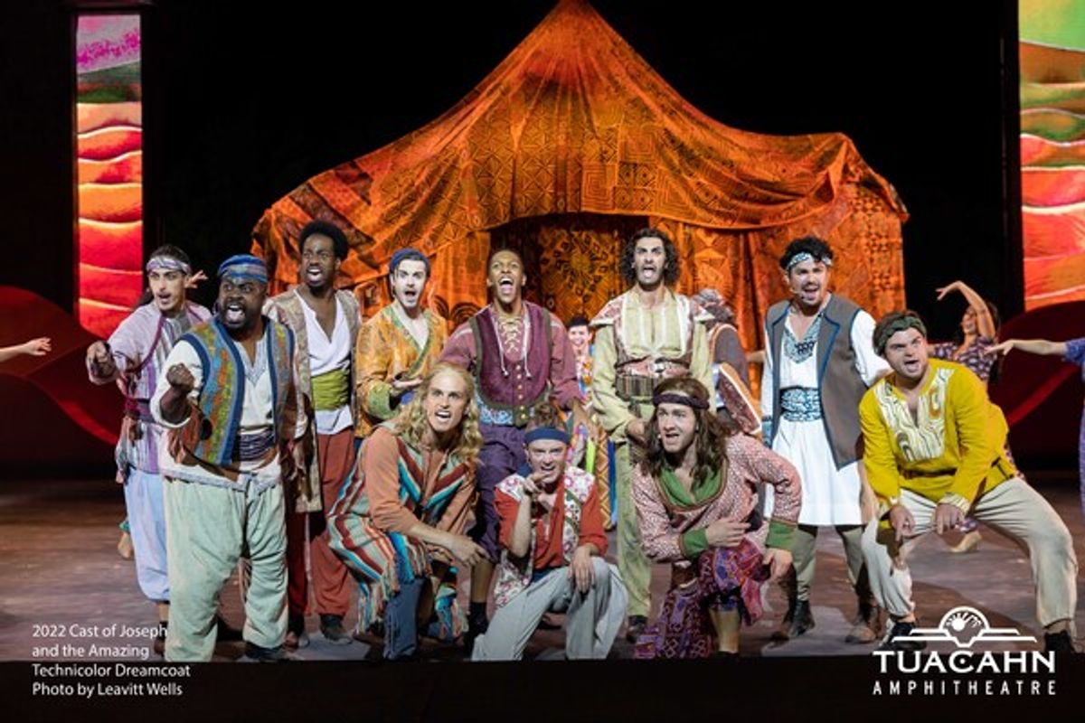 Cast of Joseph at Tuacahn Amphitheatre at Photos: David Archuleta in JOSEPH AND THE AMAZING TECHNICOLOR DREAMCOAT at Tuacahn Amphitheatre