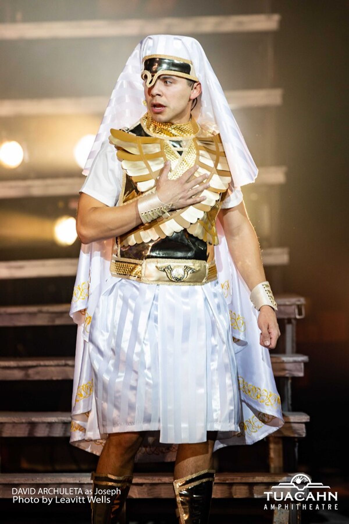David Archuleta as Joseph at Tuacahn Amphitheatre at 