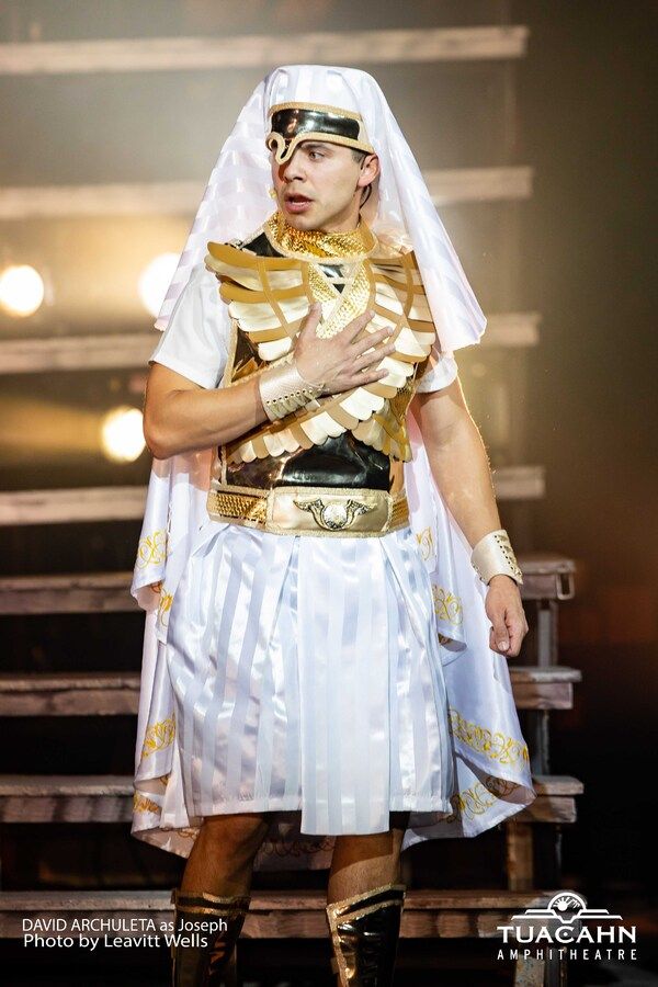 David Archuleta as Joseph at Tuacahn Amphitheatre Photo