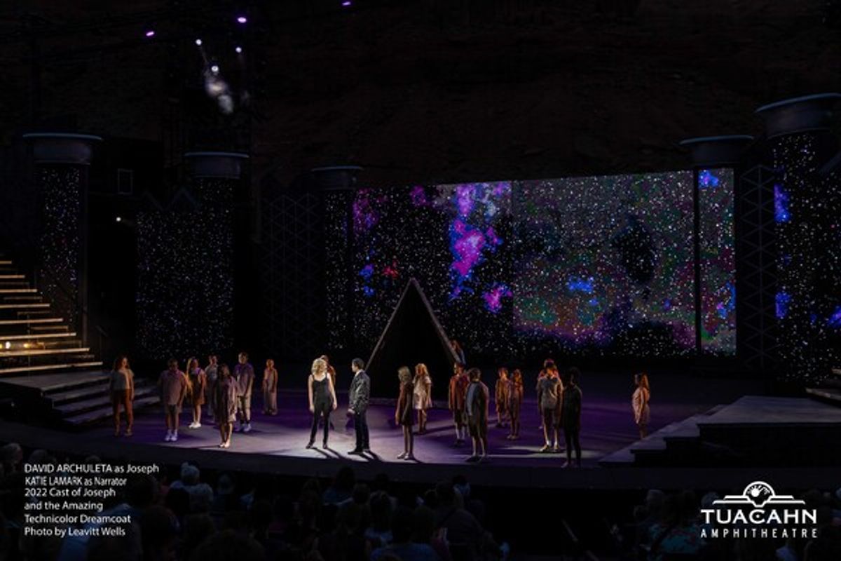 Cast of Joseph at Tuacahn Amphitheatre at Photos: David Archuleta in JOSEPH AND THE AMAZING TECHNICOLOR DREAMCOAT at Tuacahn Amphitheatre