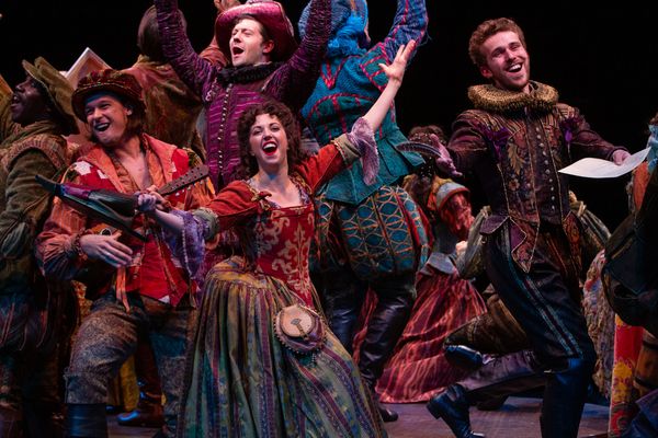 Photo Exclusive: First Look at Ben Fankhauser, Jackie Burns, and More In SOMETHING ROTTEN! At Broadway at Music Circus — photo 25 of 26