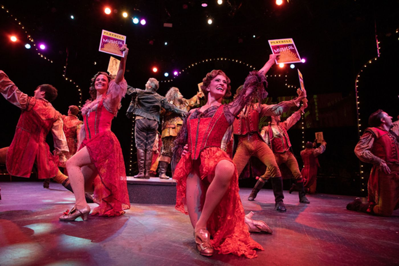 Photo Exclusive: First Look at Ben Fankhauser, Jackie Burns, and More In SOMETHING ROTTEN! At Broadway at Music Circus  Image