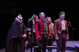 Jackie Burns, Ron Wisniski, Matt Loehr, Josh Lamon and Ben Fankhauser  Photo