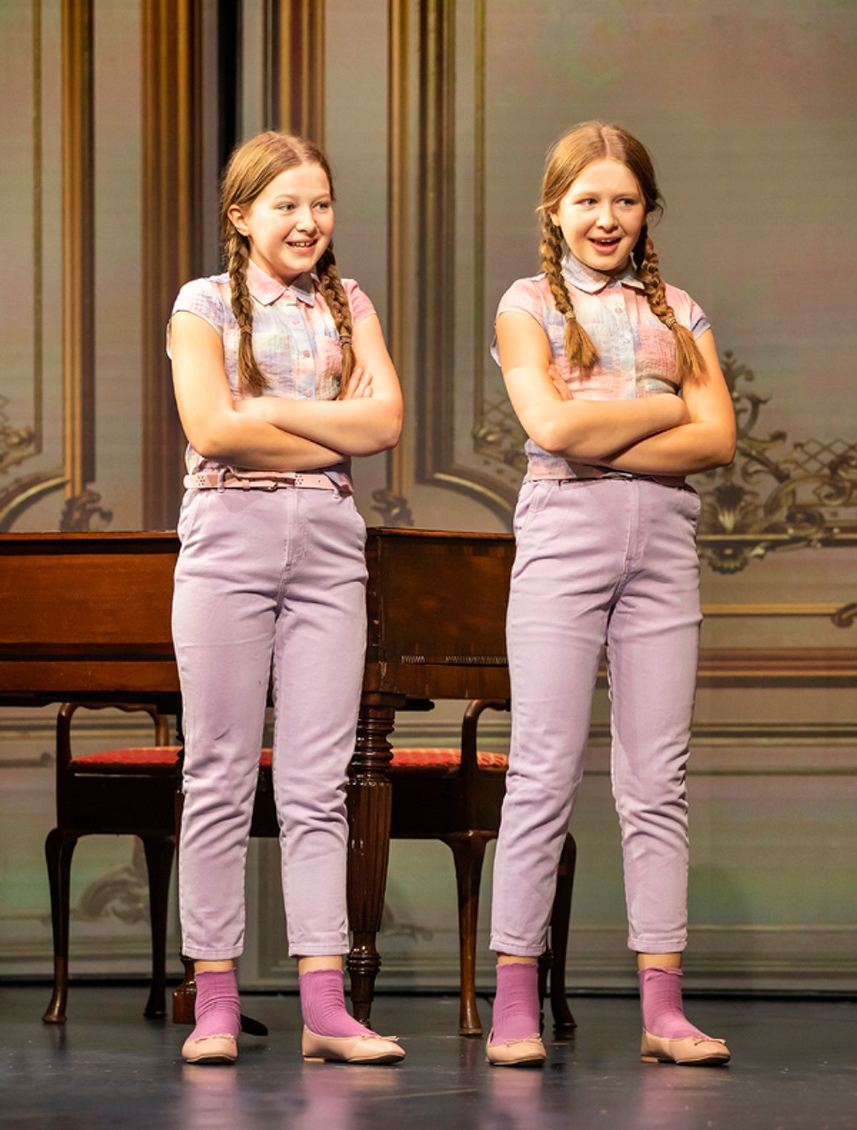 Emme Patrick and Eden Patrick at Photos: First Look at IDENTICAL, Based on THE PARENT TRAP